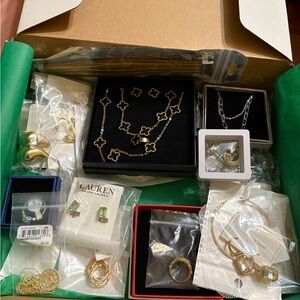 Gold and Silver Jewelry lots